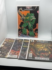 Warhammer 40K Comic Lot Marneus Calgar #1-4 + Deathwatch #4 Marvel Titan 5 Books picture