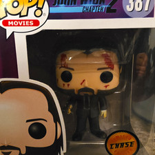 Funko Pop Movies John Wick #387 Bloody Chase Keanu Reeves NIB picture