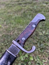 Rare WWI German Turkish Sawback Removed Bayonet - Stahlblume Schleutermann- 1916 picture