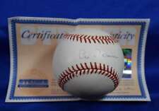 Al Rosen Steiner Coa Autograph American League OAL Signed Baseball picture