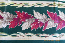 Vintage Tropical Print Curtains & Valences picture