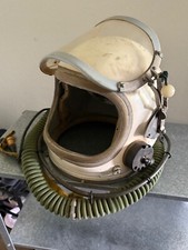 A 1960’s Soviet/Russian GSh-6A flight helmet / Warn during Afghanistan picture