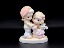 Precious Moments Figurine Couple with Bells picture