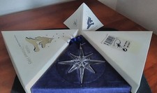 Swarovski  Crystal figurines Christmas STAR Ornament 1995 BOX COA MINT picture