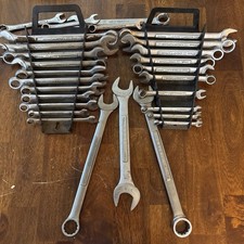 Vintage CRAFTSMAN USA Lot of 28 Combination Wrench sets picture