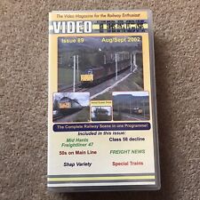Video Track 89 Aug Sep 2002 Railway VHS Video picture