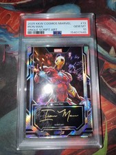 2025 Kakawow Cosmos Marvel Iron Man Single Script Art /100 PSA10 picture