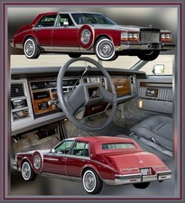 1982 Cadillac Seville Grandeur Opera sedan, Toolbox - Fridge Magnet 42 MIL picture