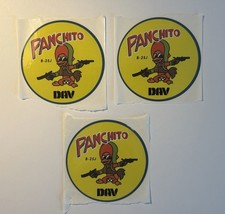 (3) USAF B25J Mitchell Bomber “Panchito” 3in Stickers - Aviation Collectible NEW picture