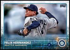 Felix Hernandez #325b 2015 Topps Sparkle on glove picture