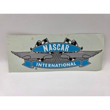 Vintage 1960s NASCAR International Winged Logo Water Slide Decal NOS Racing picture