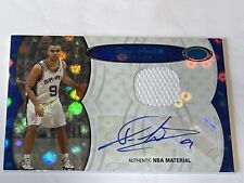 2006-07 Topps Bowman Elevation Tony Parker Car Jersey 05/19 MVP Finals picture