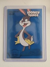 2024 UD Fleer Retro MU-1 Bugs Bunny Blue PMG Precious Metal Gems 17/50 Rare picture