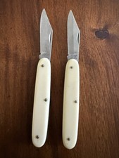 Vintage Frost Cutlery Flying Falcon 1 Blade Pocket Knife Lot Of 2 Knives picture