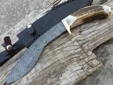 13 inches beautiful Damacus steel Kukri Knife. Gorkha kukri picture