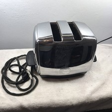 Vtg Sunbeam Model T-20 Radiant Control Toaster Chrome USA Deco Tested picture