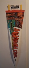 Vtg 1970s Mammoth Cave National Park KY Souvenir Pennant NOS Trench Mfg USA picture