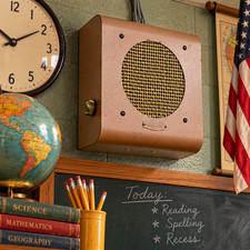 Vintage 1950s Flash-A-Call Wall Intercom PA Speaker Industrial School Prop picture