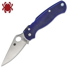 Spyderco Paramilitary 2 S110V Satin Blade Blue/Purple Blurple G10 PM2 C81GPDBL2 picture