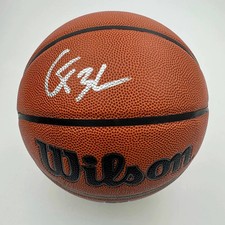 Autographed/Signed Cooper Flagg Dallas Mavericks Full Size Wilson Basketball picture