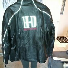 ⭐⭐NWTS Harley Davidson Women's  Leather Riding Jacket Zip Out LINER 2 XL picture