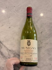 EMPTY 2003 Comte de Vogue Musigny Vieilles Vignes Grand Cru Wine Bottle 750ml picture