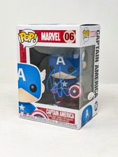 Roger Craig Smith Marvel Captain America #06 Signed Funko Pop JSA Autograph picture