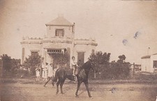 * ARGENTINA - Family, kid and horse - Carlos Pellegrini 1924 Italian Emigration picture