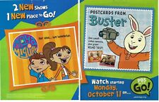 2004 Maya & Miguel And Postcards From Buster Vintage Magazine Print Ad/Poster picture