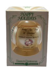 New Harley-Davidson Christmas Ornament Glass Bulb 1989 Limited Edition Series G picture