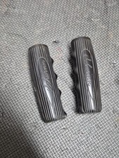 Vintage 1950's Schwinn Bicycle Black Tear Drop Grips Phantom Panther Wasp Hornet picture