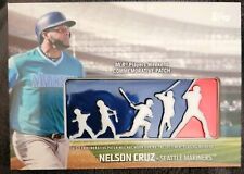 2018 TOPPS SERIES 1 NELSON CRUZ PLAYERS WEEKEND PATCH PWP-NC MARINERS picture