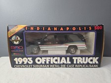 Brookfield Indianapolis 500 1993 Official Truck Chevrolet Suburban Bank 1:24 picture