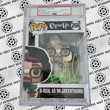 B-Real Signed Cypress Hill Funko Pop #266 PSA Encapsulated GEM MT 10 Auto 420 picture