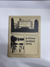 VTG 1975 Sidney High School Yearbook Sidney Ohio OH - AS IS picture