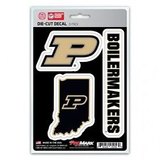 purdue boilermakers ncaa spirit car auto sticker decal team set usa made picture