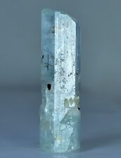 63 CT W/Terminated Blue AQUAMARINE inside TOURMALINE Crystals Specimen Pakistan picture