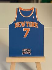 2012-13 Carmelo Anthony Panini Threads #7 New York Knicks Blue Die-Cut Jersey picture