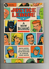 Justice League A New Beginning DC Comics 1989 TPB 1st Printing VF picture