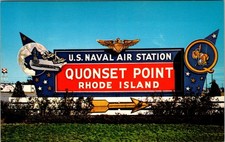 Postcard U.S. Naval Air Station Quonset Point RI  [1702] picture