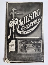 Majestic Theatre Boston Program AL Wilbur 1906 picture