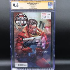 Bishop: War College #1 - π 1st App. Of Team Led by Bishop - CGC SIGNATURE picture