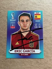 Eric Garcia, Spain 🇪🇸 FIFA World Cup 2022 Panini hand signed picture