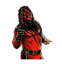 WWE Kane Wrestling Water Resistant Sticker WCW WWF AEW NXT picture