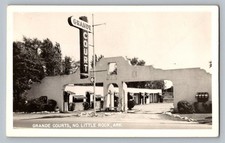 Grande Courts North Little Rock Arkansas RPPC Vintage Motel Motor Court Postcard picture