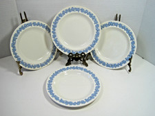 Wedgwood Embossed Queensware  Luncheon Plates 9