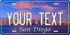 San Diego California Novelty License Plate Custom Auto Bike Motorcycle picture