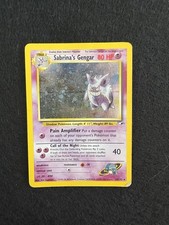 Sabrina's Gengar 14/132 Gym Heroes Holo Rare Unlimited picture