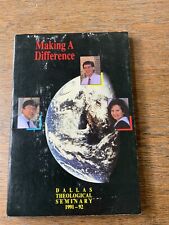 Dallas Theological Seminary 1991 -1992 Making A Difference Catalog DTS Campus picture