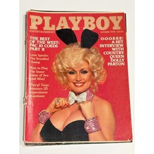 Playboy October 1978 Dolly Parton Cover & Interview Pages Incomplete (Read) picture